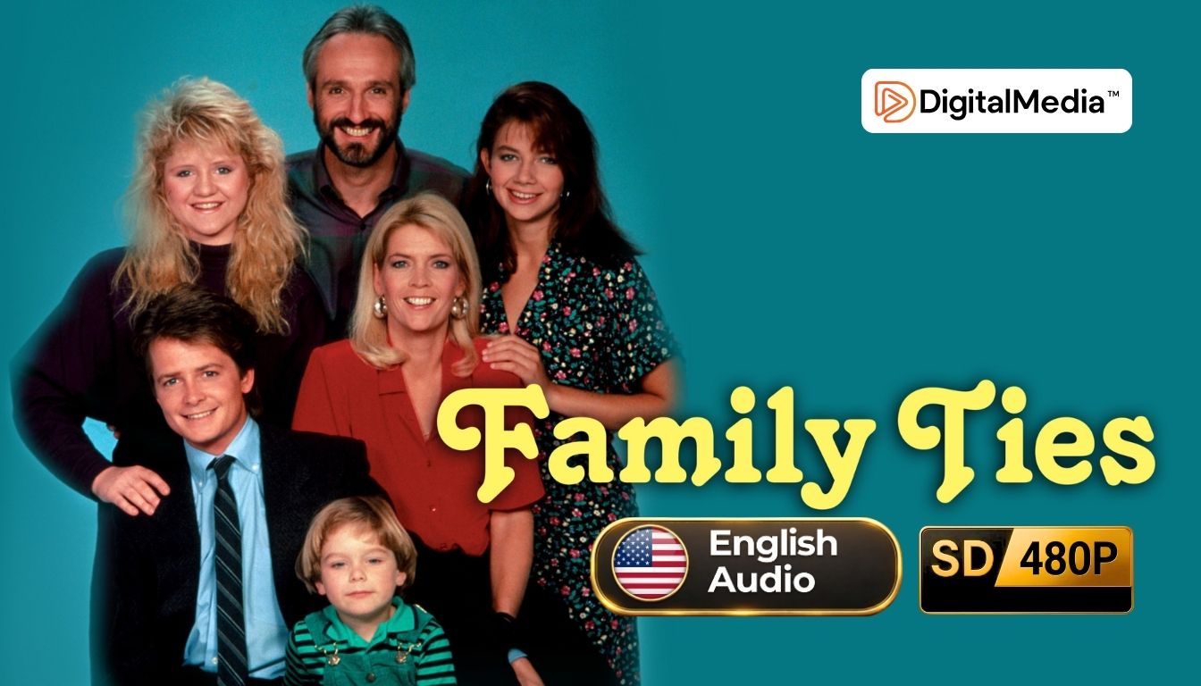 Family Ties complete series 7 seasons 176 episodes in 480p digital download format