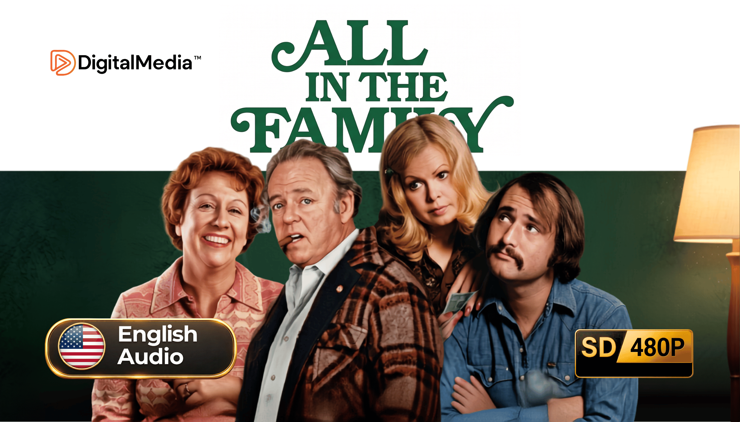 All in the Family follows the outspoken and often controversial Archie Bunker, a working-class World War II veteran with deeply rooted conservative views, living in Queens, New York. Through sharp wit and heartfelt moments, the series tackles social issues like racism, feminism, and politics with humor and boldness. With unforgettable characters and real-life topics, this Emmy-winning series changed the sitcom landscape forever.