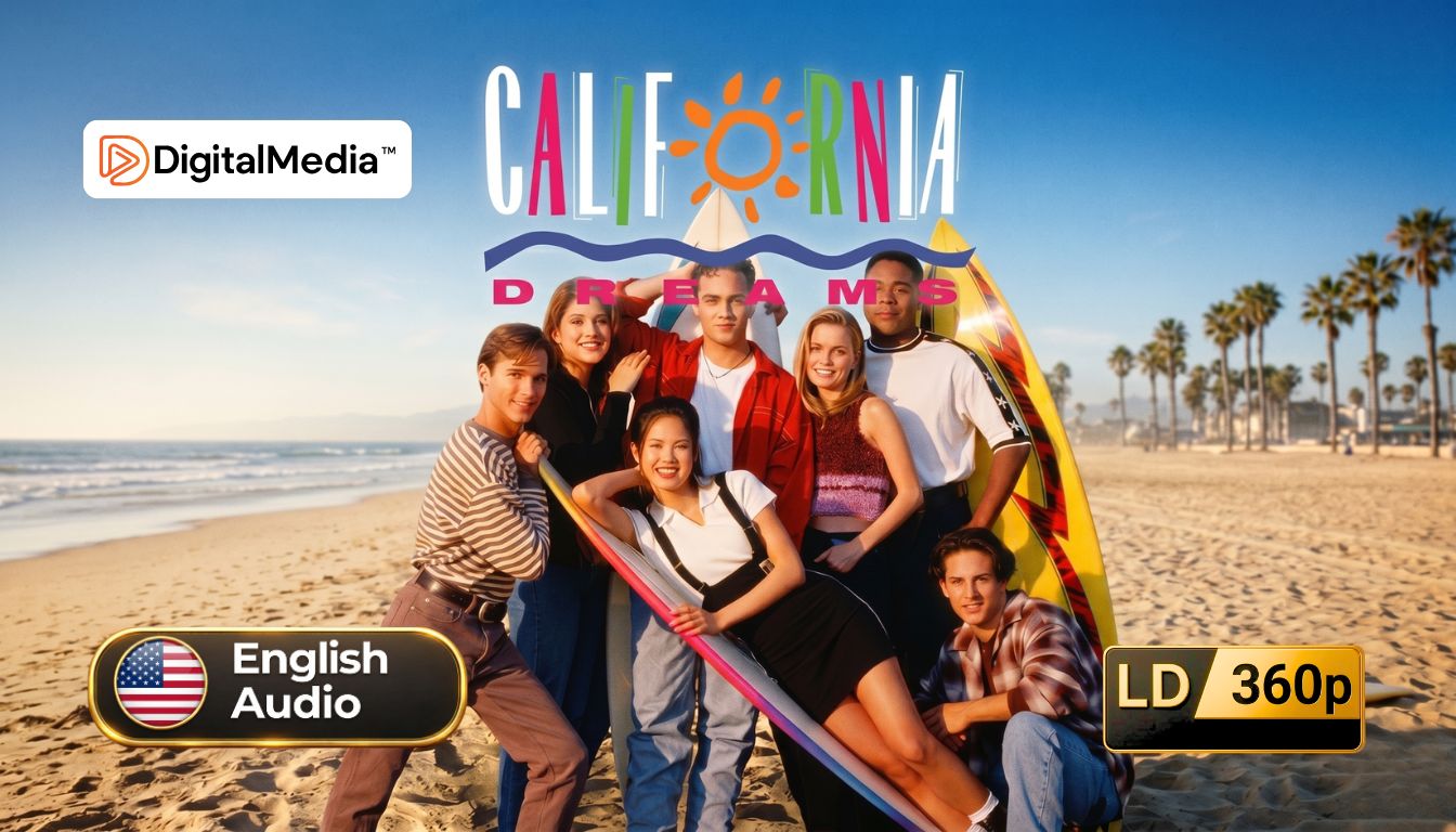 California Dreams 1992 complete series 5 seasons 78 episodes in SD TVRip digital download format