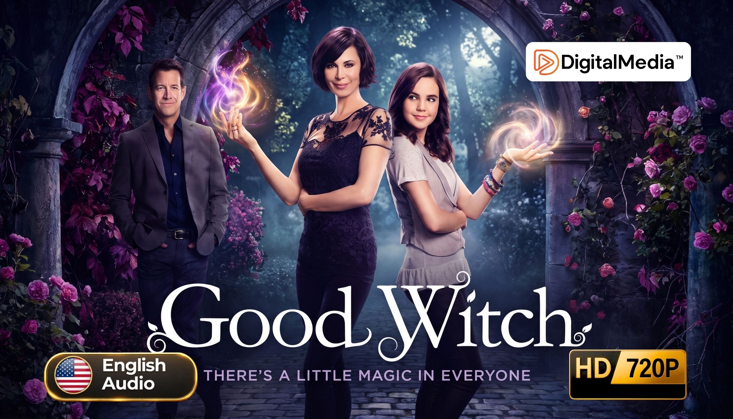 Good Witch complete Hallmark fantasy series Catherine Bell 7 seasons 71 episodes in 720p HD digital download format